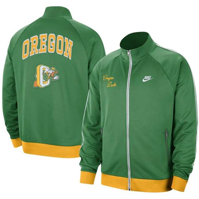 NIKE Oregon  Men's College Track Jacket In Green Product Image