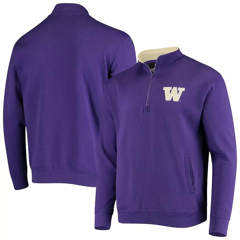 Mens Purple Washington Huskies Tortugas Logo Quarter-Zip Jacket Product Image