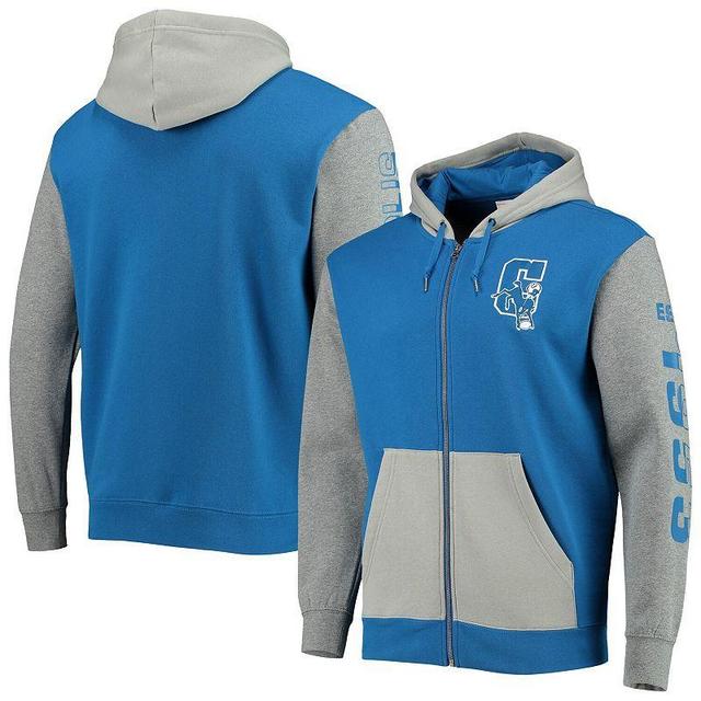 Mens Mitchell & Ness Royal Indianapolis Colts Team Full-Zip Hoodie Jacket Product Image