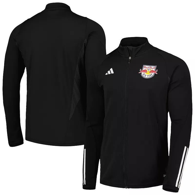 Mens adidas Black New York Red Bulls 2023 On-Field Aeroready Full-Zip Training Top Product Image