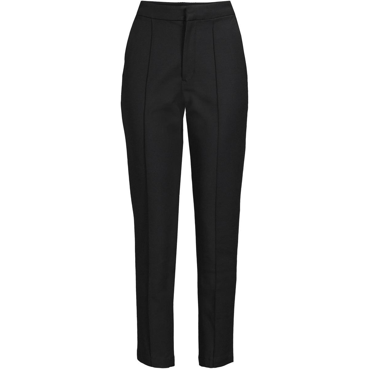 Lands End Womens High Rise Bi Stretch Pintuck Pencil Ankle Pants Product Image