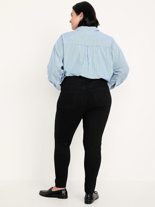 High-Waisted Wow Super-Skinny Jeans Product Image