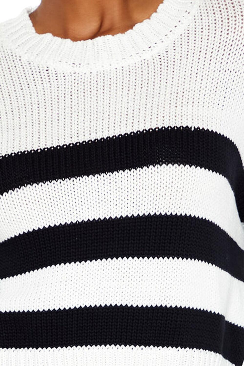 Striped Drop-Sleeve Sweater | Forever 21 Product Image