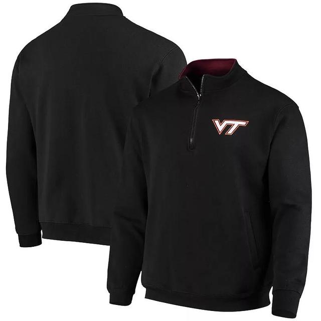 Mens Black Virginia Tech Hokies Tortugas Logo Quarter-Zip Jacket Product Image