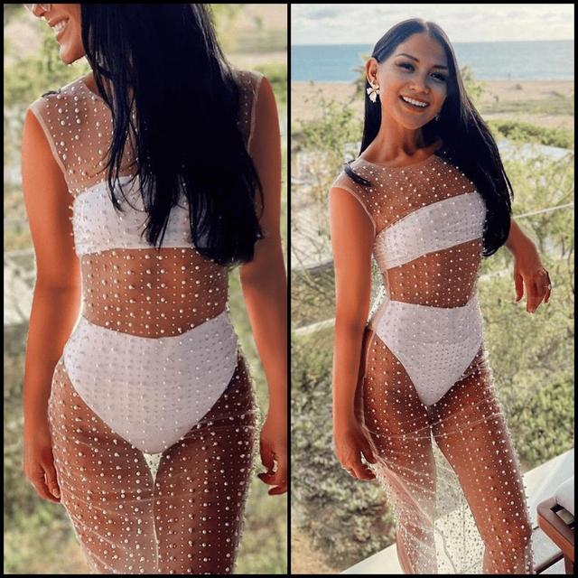 The Pearl Mesh Cover Up* Product Image