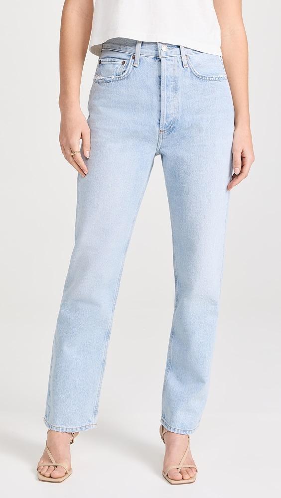 AGOLDE 90’S Pinch Waist High Rise Straight Focus Jeans | Shopbop Product Image