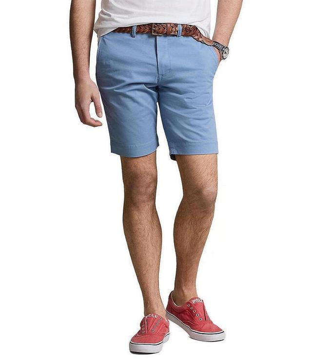 Polo Ralph Lauren Slim-Fit Stretch 9.5#double; Inseam Shorts Product Image