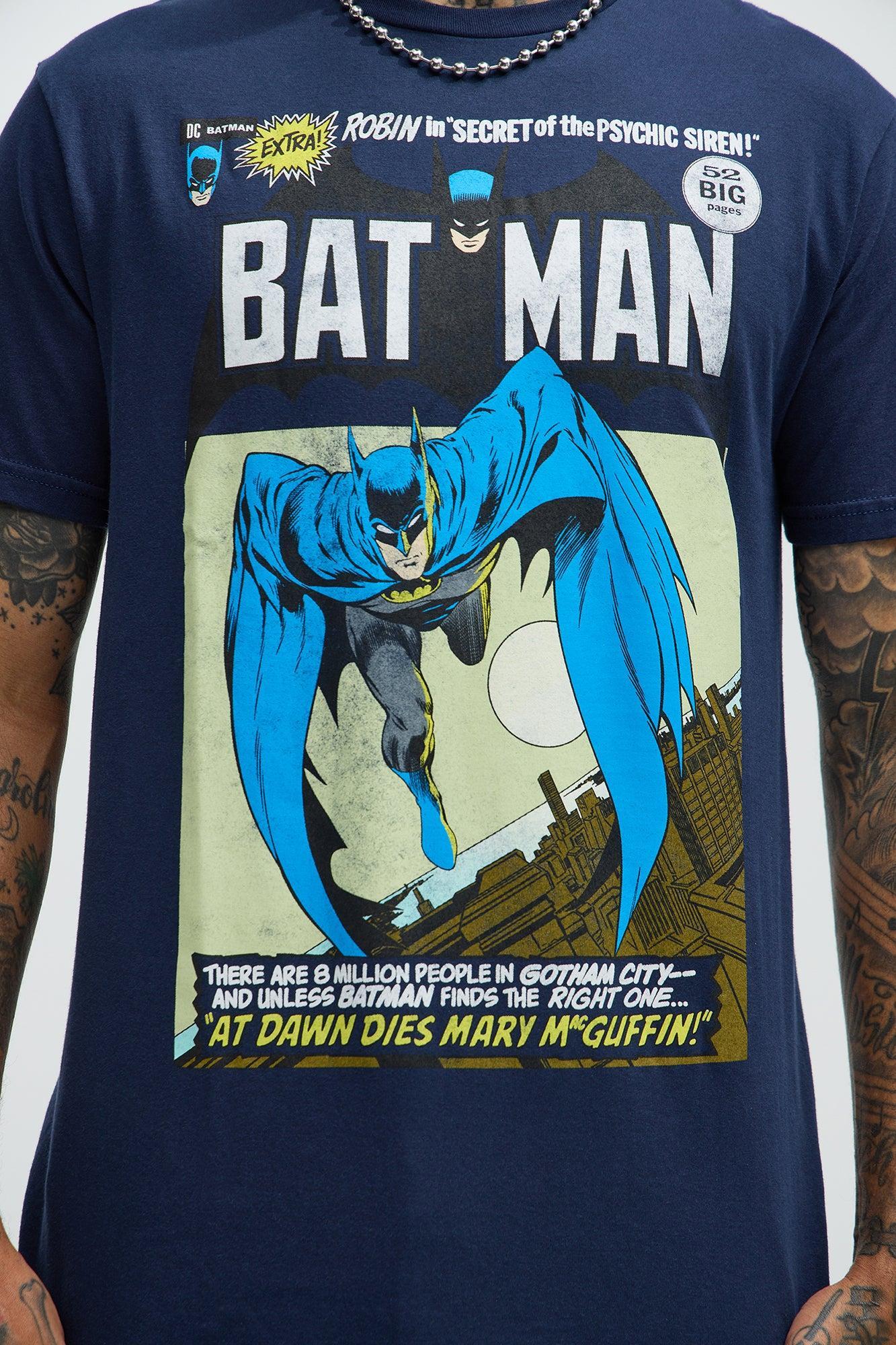 The Batman Comics Short Sleeve Tee - Navy Product Image