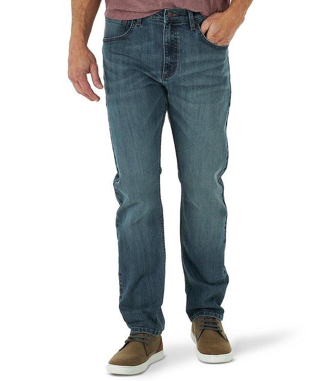 Wrangler® Athetic Fit Tapered Leg Flex Jeans Product Image