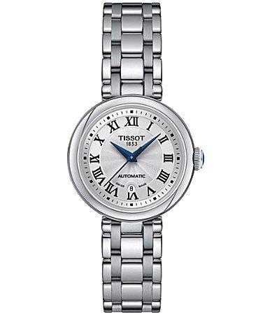 Tissot Womens Bellissima Automatic Stainless Steel Bracelet Watch Product Image