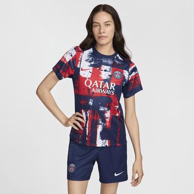 Paris Saint-Germain Academy Pro Home Nike Women's Dri-FIT Soccer Pre-Match Top Product Image