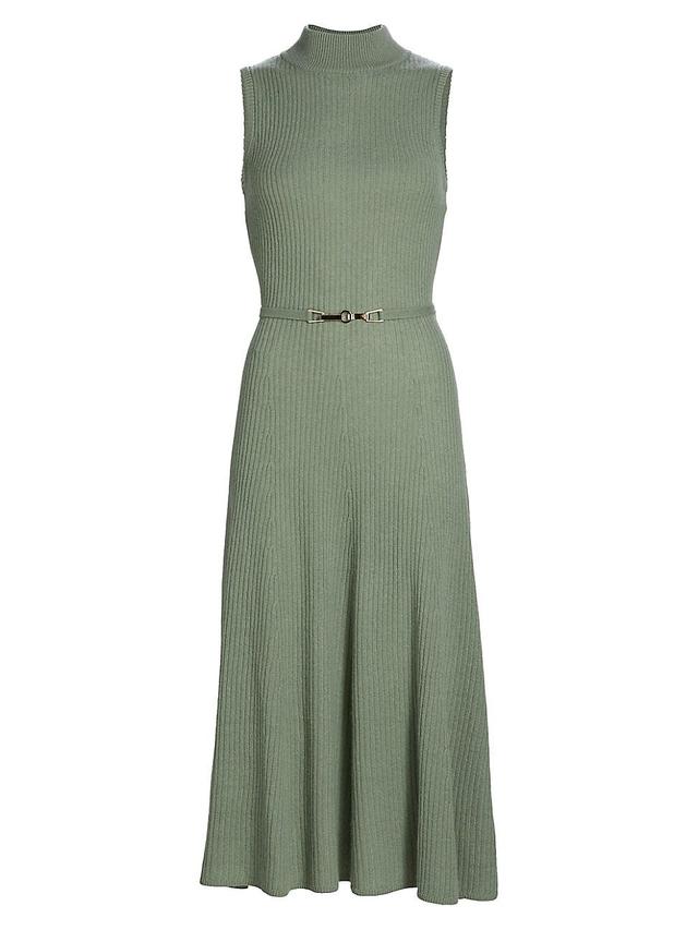 Womens The Leith Cashmere Midi-Dress Product Image