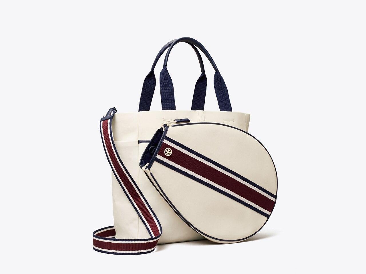 Striped Tennis Tote Product Image