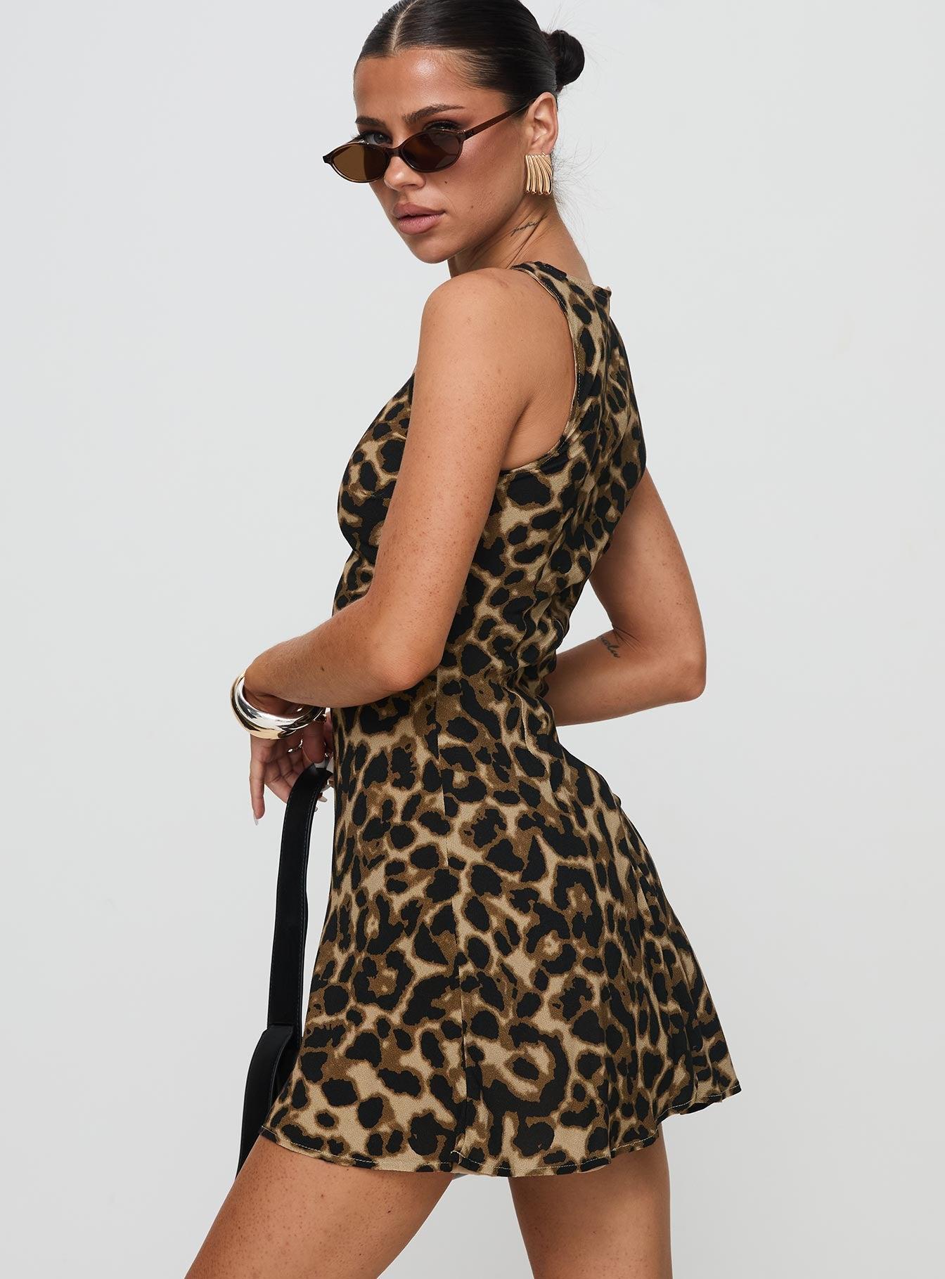 Vivre Mini Dress Leopard Product Image