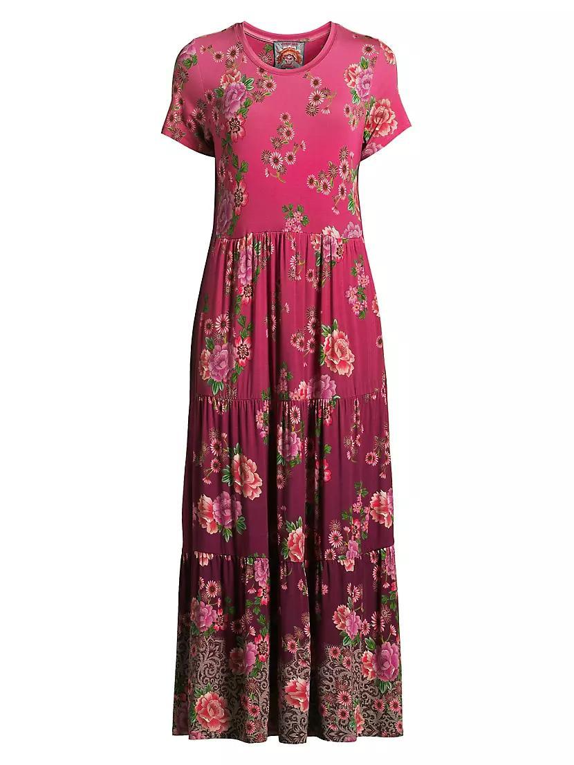 Floral Tiered Midi-Dress product image