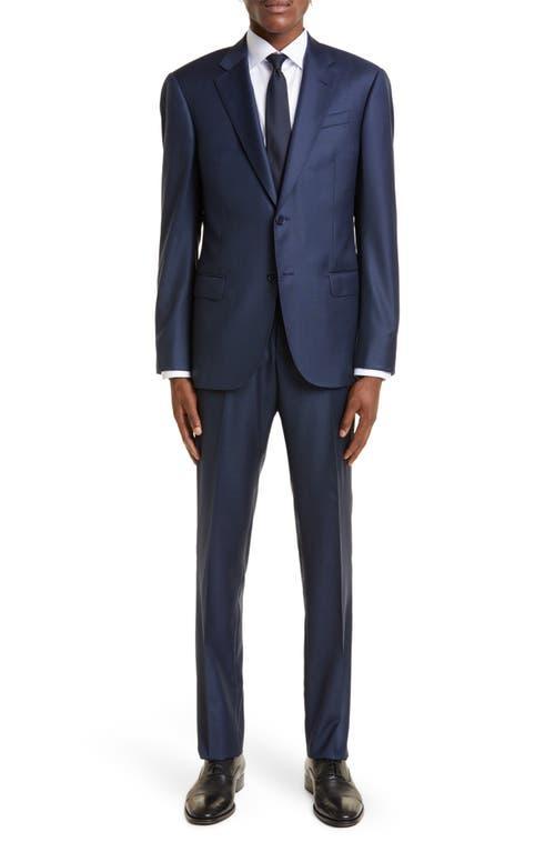 Emporio Armani G Line Sharkskin Wool Suit Product Image