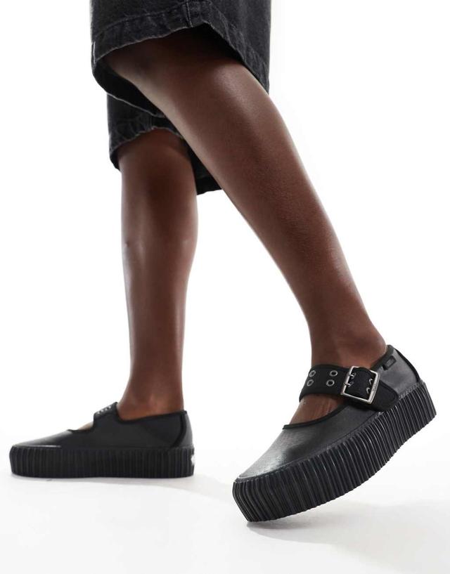 Vans Mary Jane Creepers in black Product Image