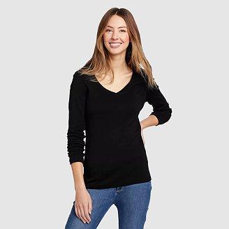 Women's Stine's Long-Sleeve V-Neck T-Shirt Product Image