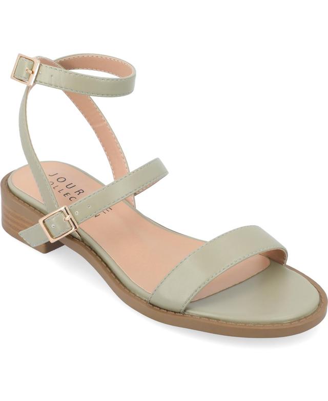 Journee Collection Womens Gigie Strappy Sandals Product Image