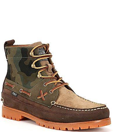 Polo Ralph Lauren Mens Suede Ranger Boots Product Image