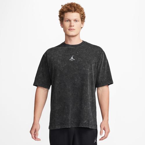 Jordan Mens Jordan Flight Essential Washed 85 Short Sleeve Crew - Mens Product Image