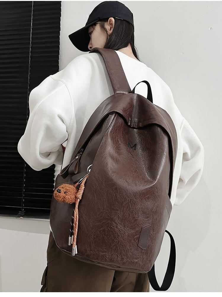 Faux Leather Backpack Product Image