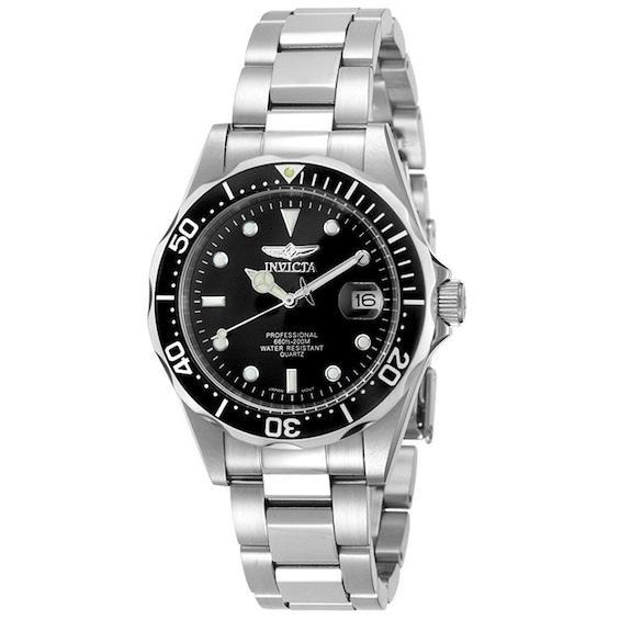 Men's Invicta Pro Diver Watch with Black Dial (Model: 8932) Product Image