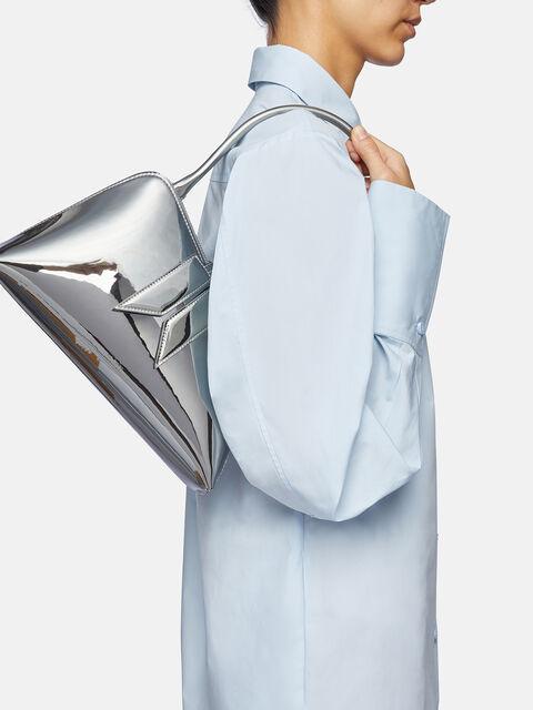 ''Sunrise'' silver shoulder bag Product Image