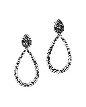 John Hardy Classic Chain Sterling Silver Drop Earrings Product Image