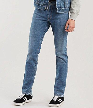 Mens Levis 511 Slim-Fit Flex Jeans Med Blue Product Image