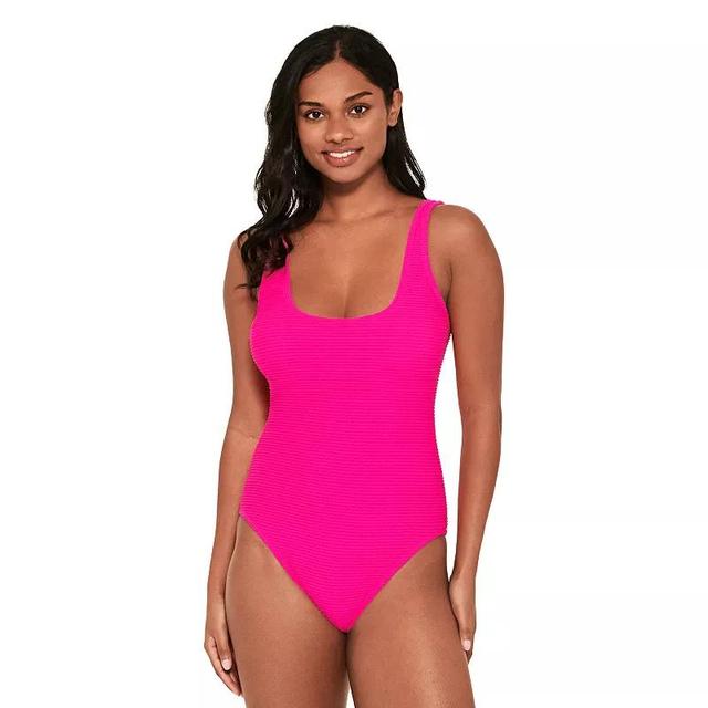 Womens Freshwater Scoop Back One Piece Swimsuit Product Image