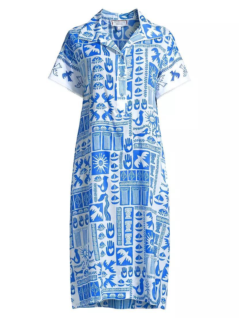 Acantha Cotton Midi-Dress Product Image