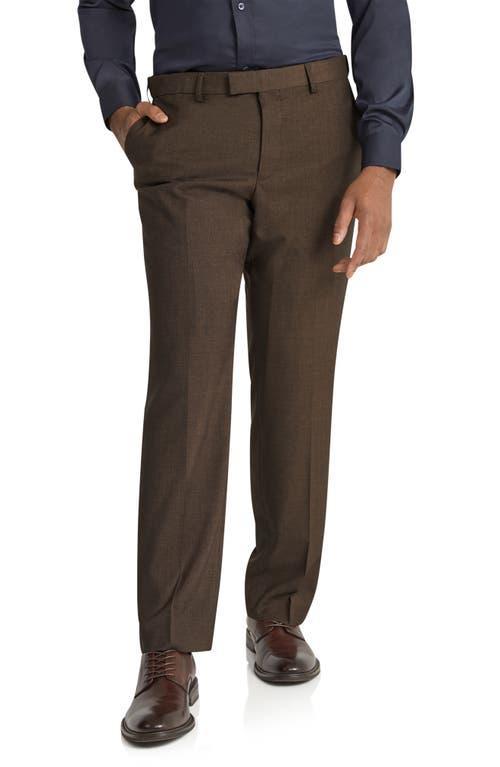 Johnny Bigg Austin Mlange Weave Stretch Dress Pants Product Image