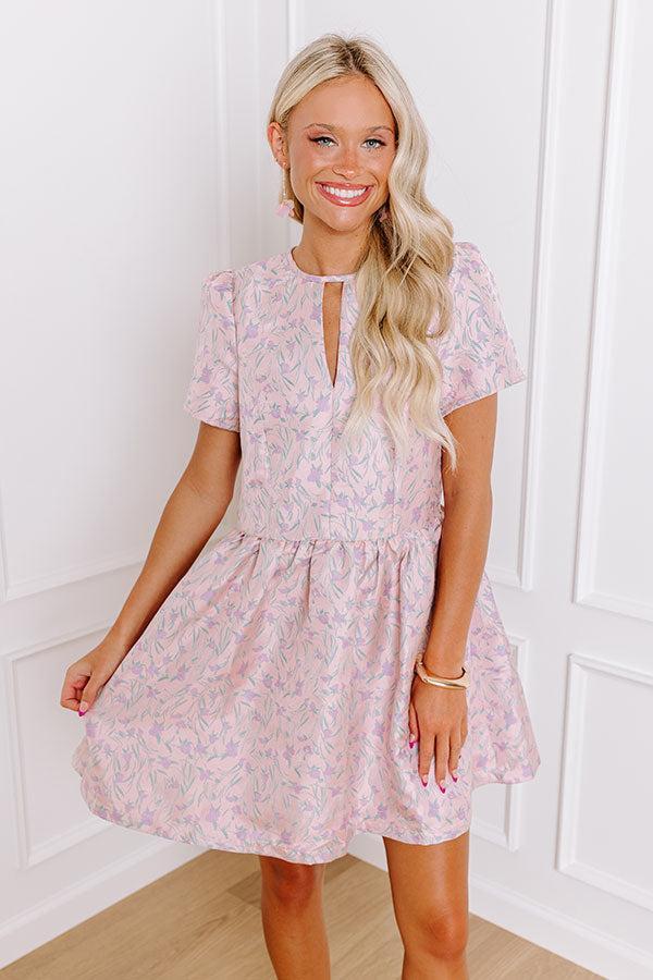 Blossom Boulevard Mini Dress Product Image