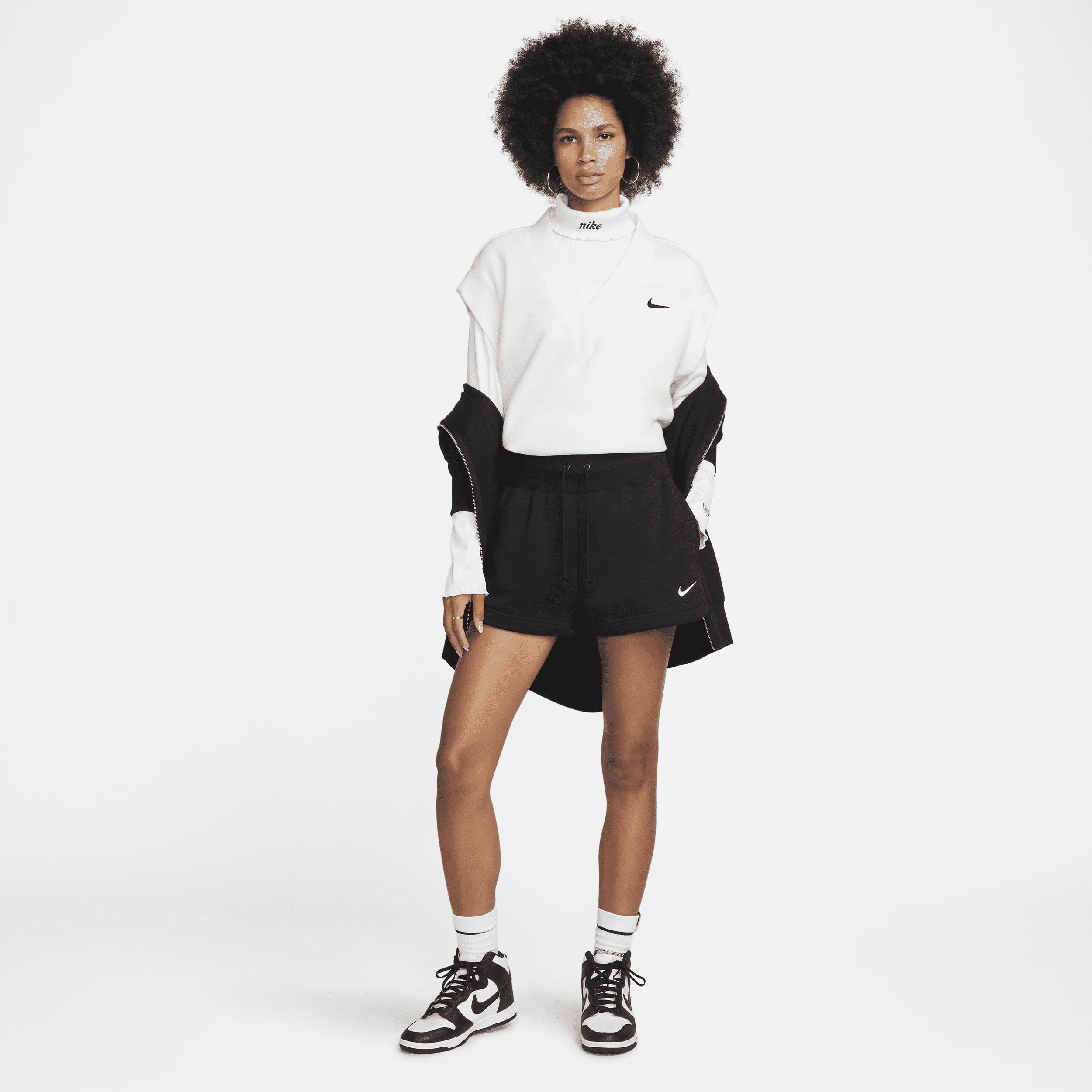 Womens Nike Sportswear Phoenix Fleece High-Waisted Loose Shorts Product Image