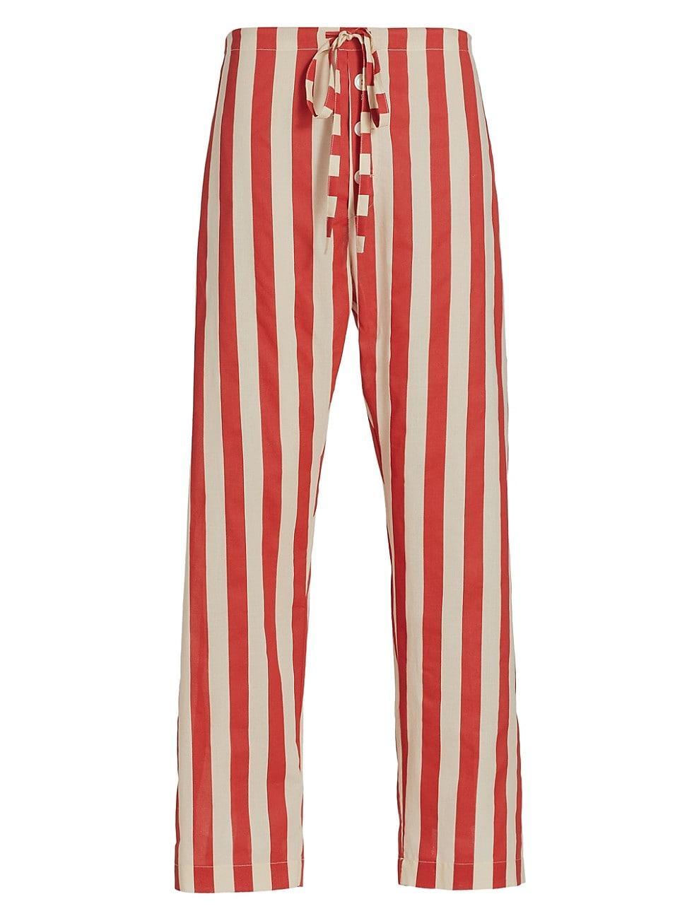 Mens Valance Striped Pajama Pants Product Image