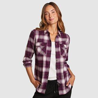 Women's Firelight Flannel Shirt Product Image