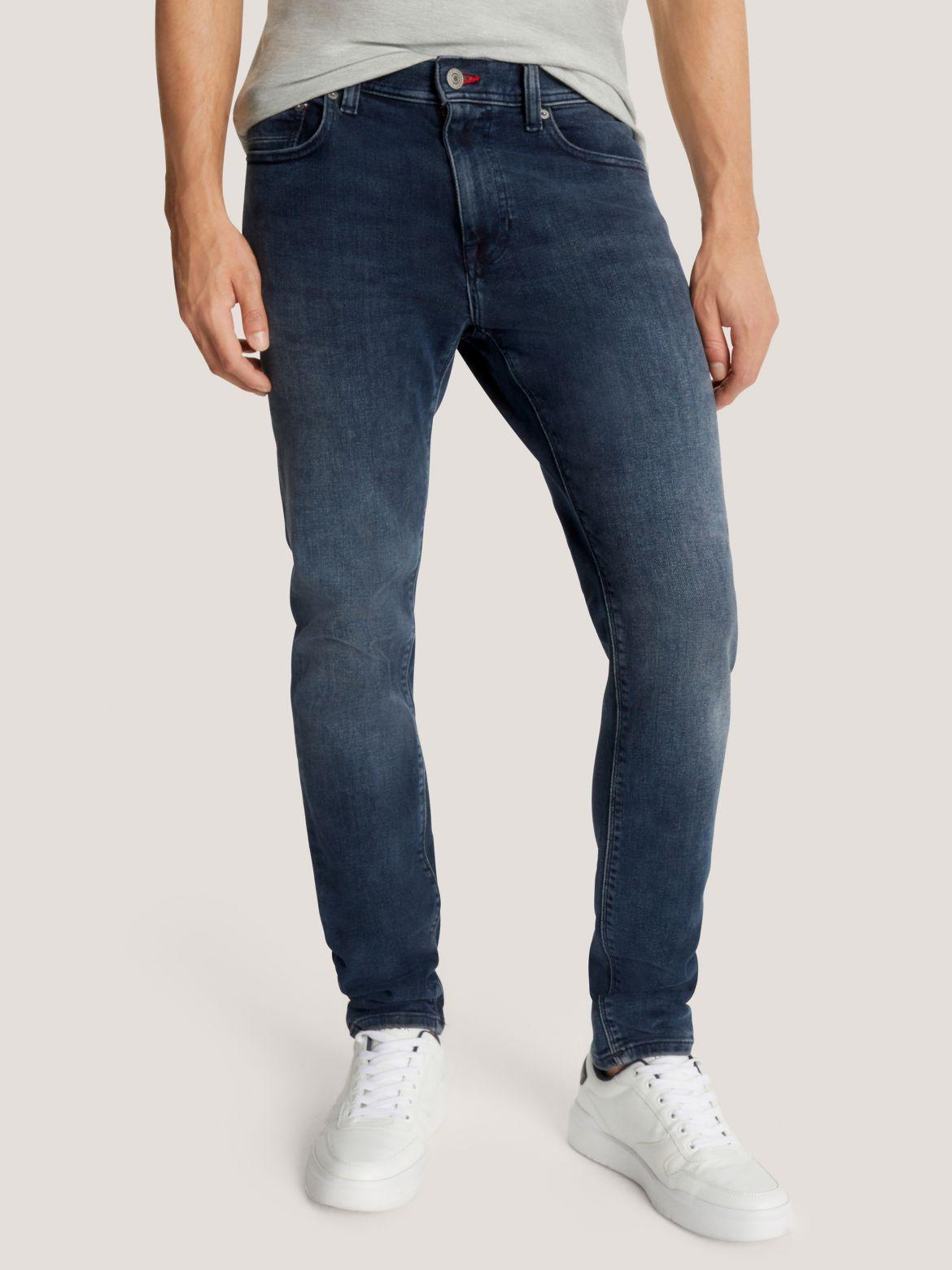 Tommy Hilfiger Men's THFlex Dark Wash Custom Fit Jean - Blue - 36W x 32L Product Image