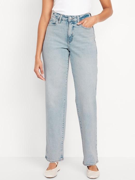 Curvy High-Waisted OG Loose Jeans Product Image