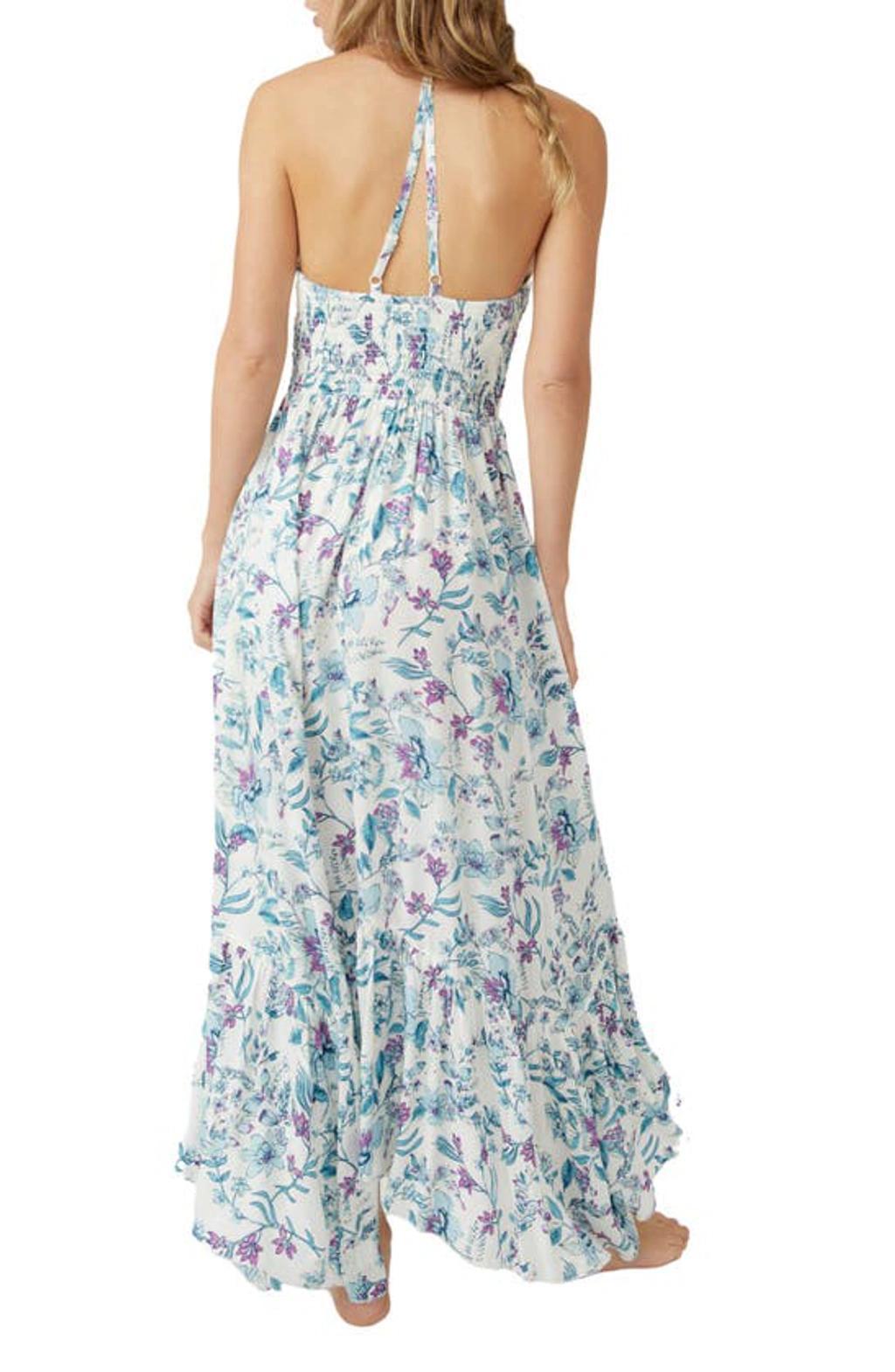 Heat Wave Printed Maxi Dress In Floral Combo Product Image