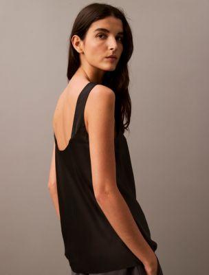 Viscose Satin Tank Top Product Image