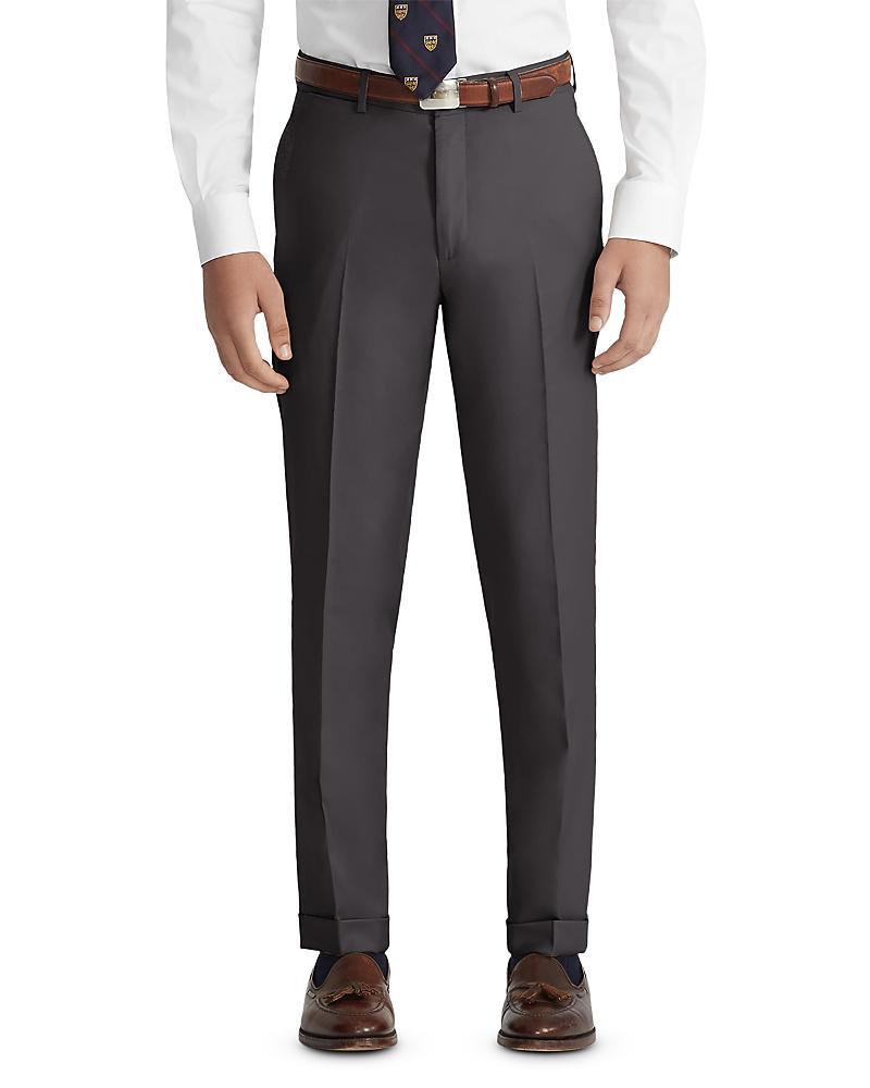 Polo Ralph Lauren Slim Fit Wool Twill Trousers Product Image