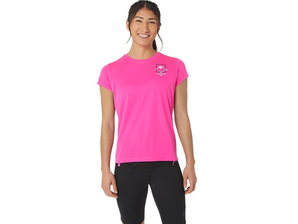 ASICS Women's Fujitrail Logo Short Sleeve Top Product Image