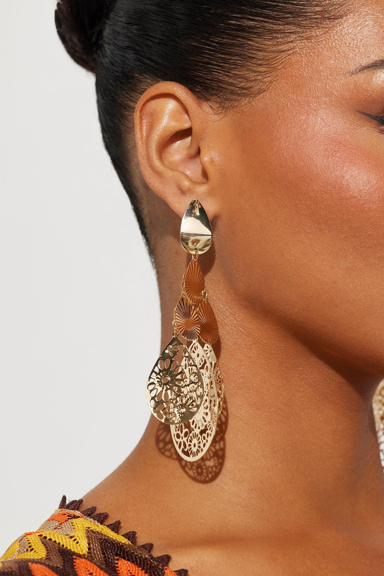 Spring Days Ahead Earrings - Gold Product Image