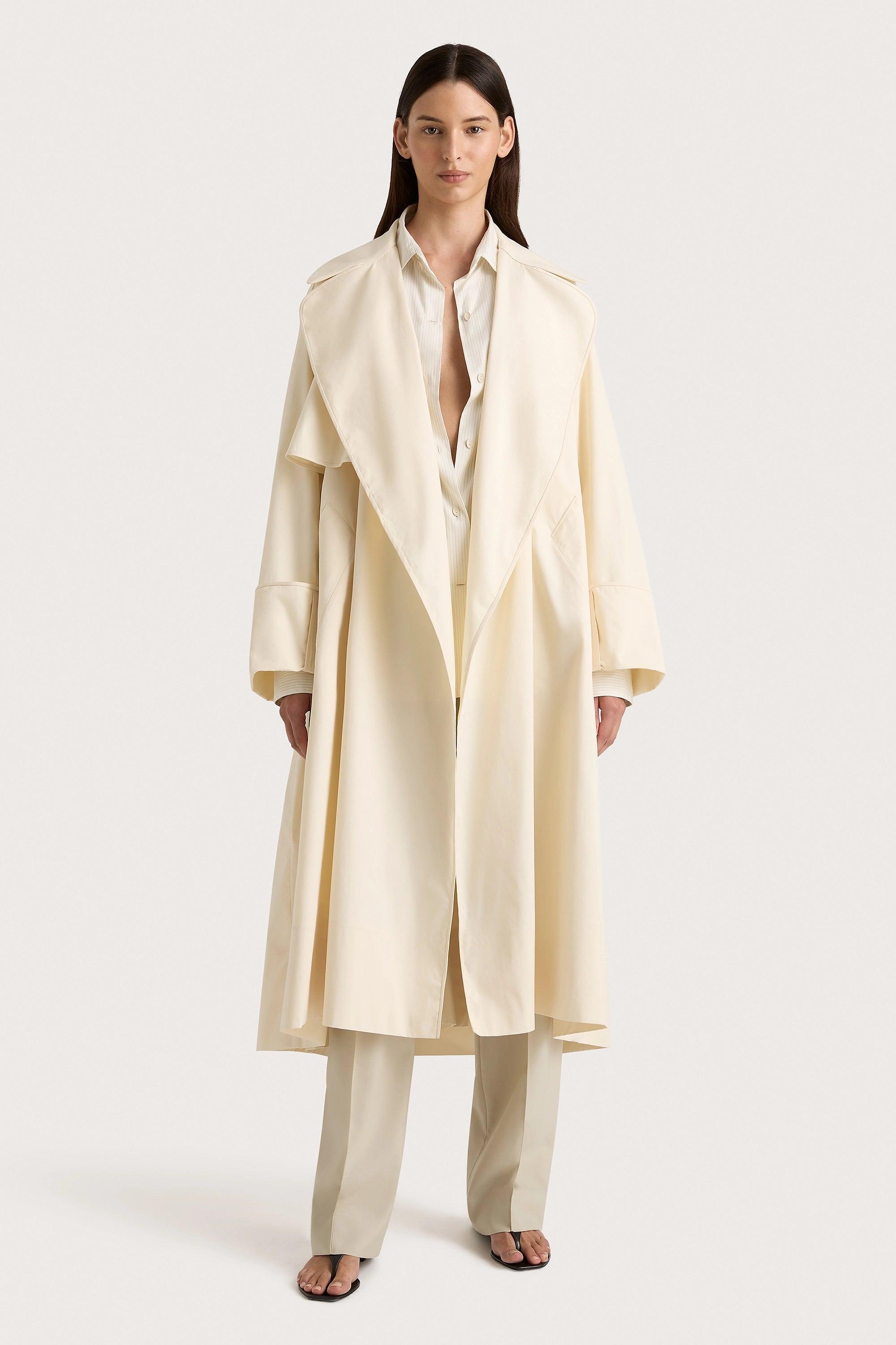 Vanze Coat Off White Product Image