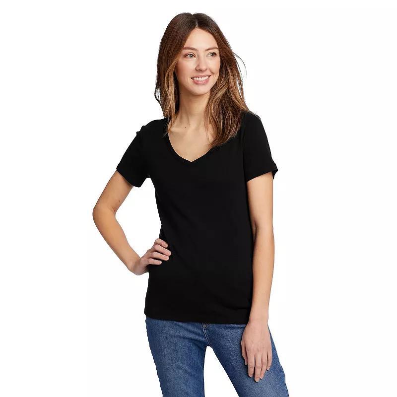 Womens Eddie Bauer Favorite Solid Tee Product Image