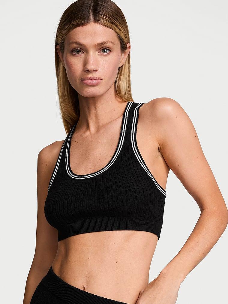 Luxe Cable-Knit Bralette Product Image