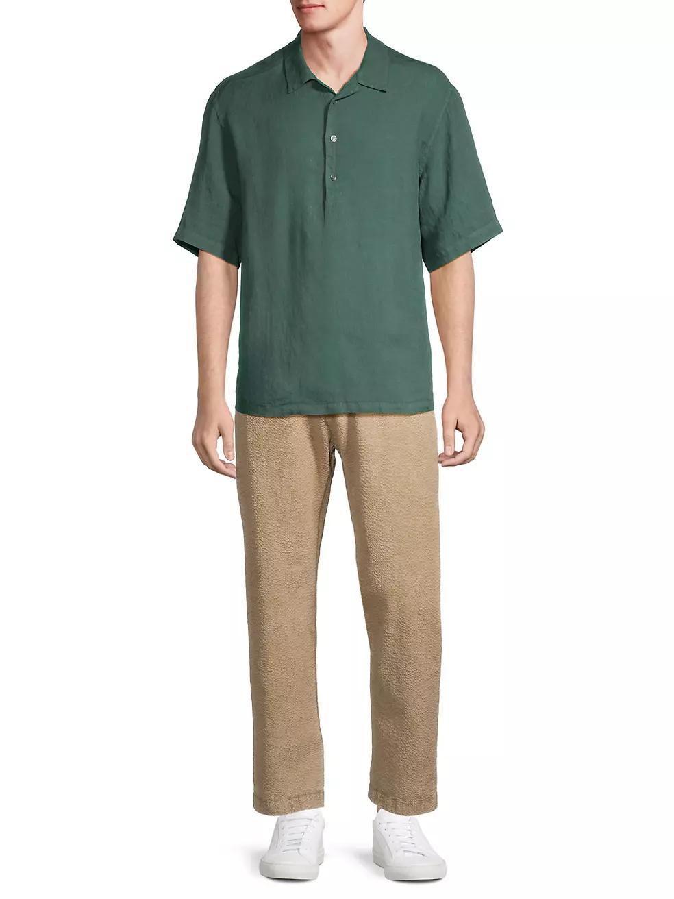 Mola Linen Camp Shirt Product Image