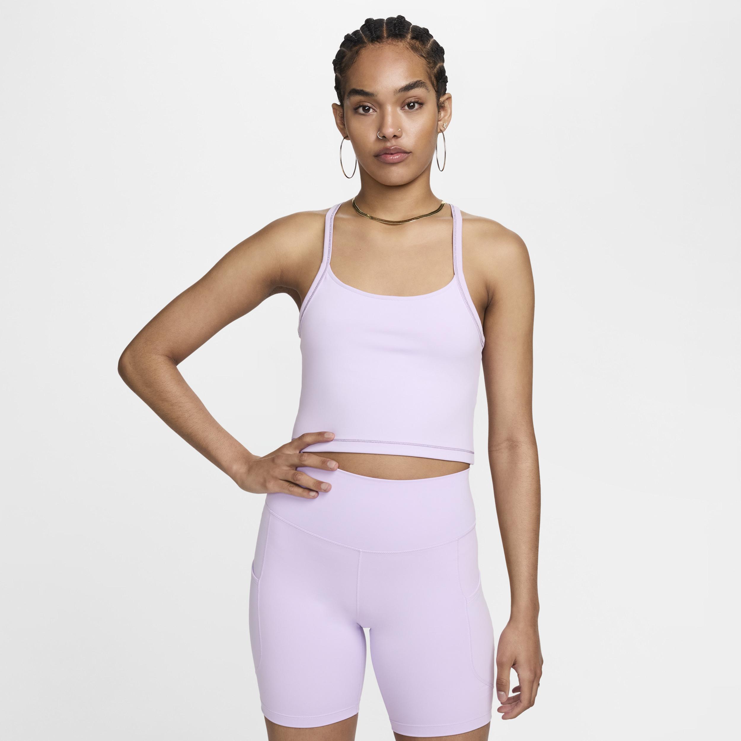 Nike Women's One Fitted Dri-FIT Cropped Tank Top Product Image