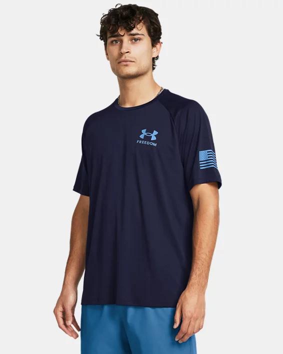 Men's UA Tech™ Freedom Short Sleeve T-Shirt Product Image